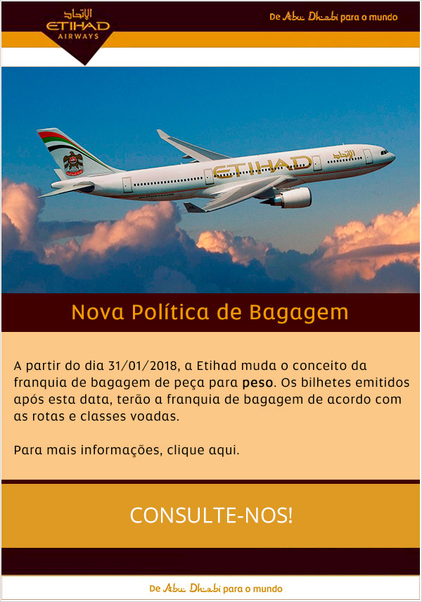 Política de Bagagem RexturAdvance