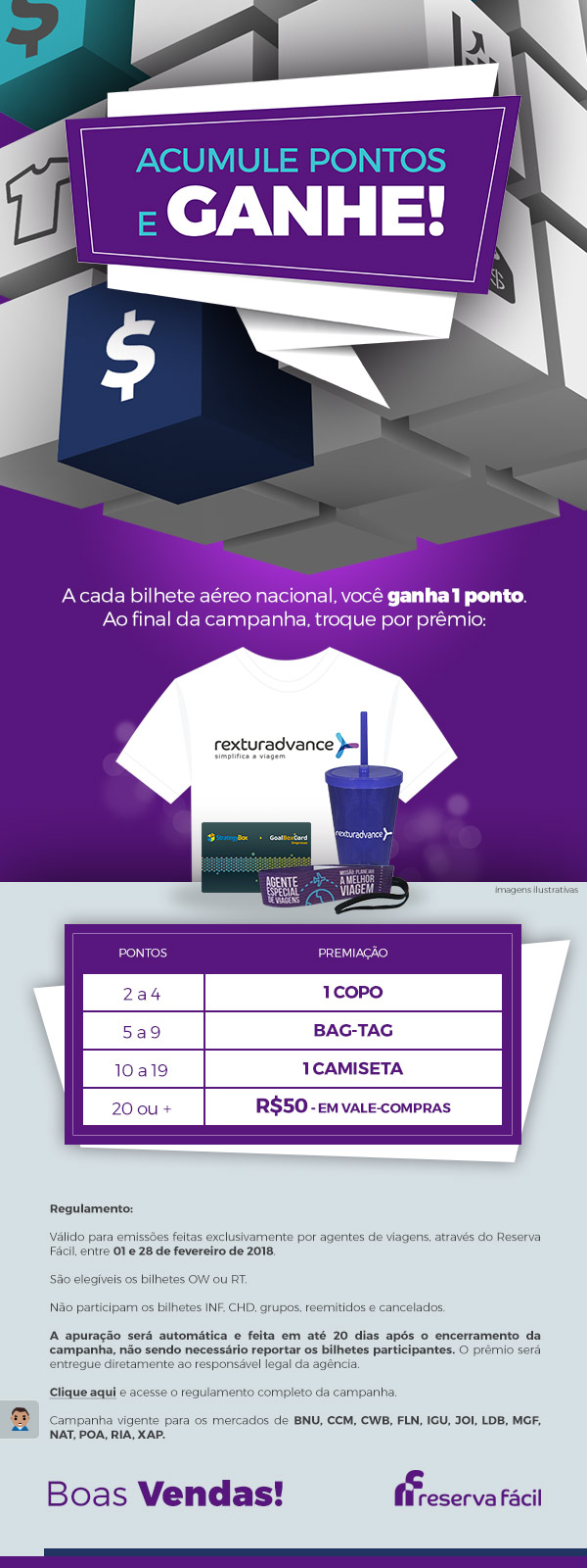 RexturAdvance - Acumule pontos e ganhe!