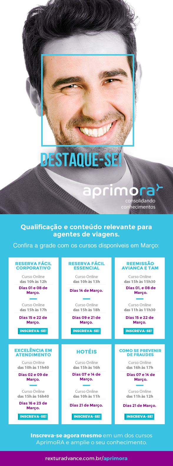 RexturAdvance insere novos cursos em sua plataforma de